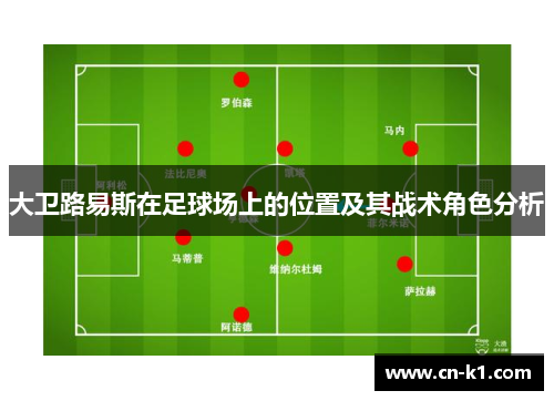 大卫路易斯在足球场上的位置及其战术角色分析
